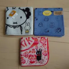 【⠀未使用品　】　ハンカチ、タオルハンカチ　3点セット