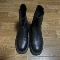 a*a様 ZARA サイドゴアブーツ ブラック 39