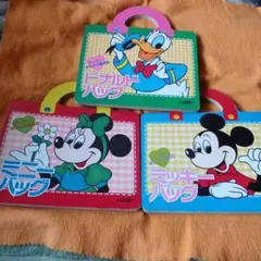 ミッキーバッグ・ミニーバッグ・ドナルドバッグセット