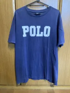 90s Polo by Ralph Lauren ネイビー Tシャツ M