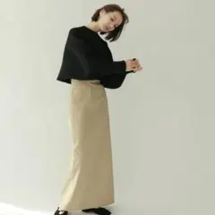 美品 louren crewneck short knit pullover