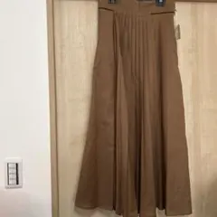 スタジオクリップ　タグつき　新品　マエプリーツマキシスカート