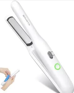 BAYATA 充電式 コードレスヘアアイロン　機内持ち込み可能