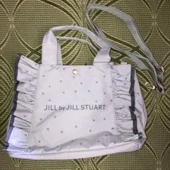 JILL by JILL STUART BOOK ハートフリルバッグ GRAY