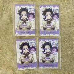 鬼滅の刃　バレンタイン　チョコ風カード　コースター　胡蝶しのぶ