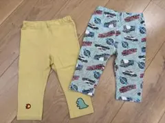 10分丈/7分丈 ズボン2枚セット100cm