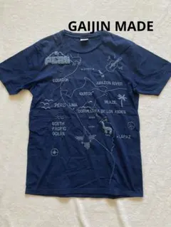 GAIJIN MADE ガイジンメイド　刺繍マップTシャツのサムネイル