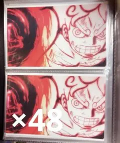 ONEPIECE ワンピース RED 入場特典 ポストカード ルフィ