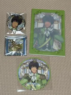 うたプリ ブロメイト シャニライ クリカ 缶バッジ　チャーム　コースター セシル