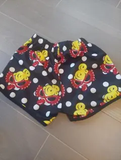 激カワ♡大人気 ヒスミニ 総柄 ハーフパンツ 140