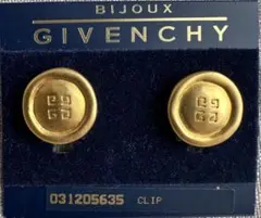 新品未使用　Givenchy ゴールド ヴィンテージクリップ式イヤリング