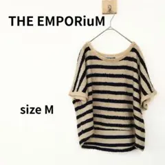 THE EMPORiuM　半袖ボーダーニット　Mサイズ　1576