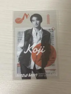 SnowMan ON クリアステッカー　向井康二