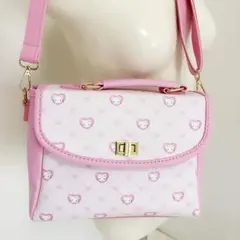 ハローキティ　夢見るエンジェル　　ピンクショルダーバッグ