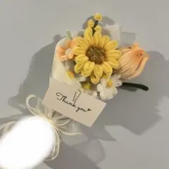 モールフラワー　枯れない花　ブーケ　花束　インテリアや贈り物にも♡