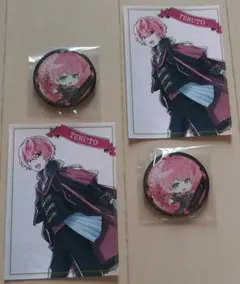 KnightA-騎士A- てるとくん 缶バッジ ブロマイド セット