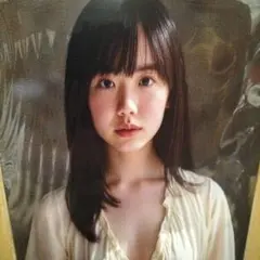 ブリキ看板　女性Mana＃29新品 比率誤差有り粗い縦長