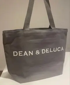 新品★DEAN&DELUCA ディーンアンドデルーカトートバッグダークグレ￼ L