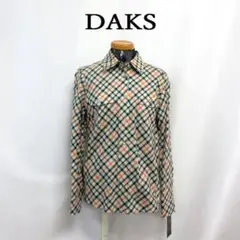 MY3351新品タグ付き■DAKS■ダックス 長袖シャツ チェックシャツ Mのサムネイル