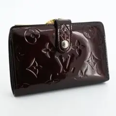 新型！美品✨ルイヴィトン ヴィエノワ ヴェルニ モノグラム 折り財布