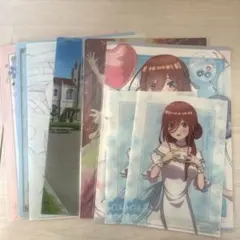 五等分の花嫁 中野三玖 クリアファイル9点セット