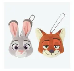 東京ディズニーリゾート ストラップセット　ニック・ジュディ　ミラー2個
