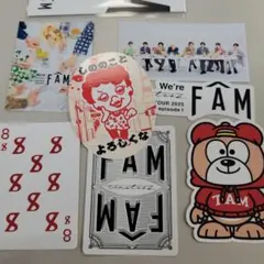 大阪限定 timelesz FAM ステッカー・シールセット 篠塚大輝