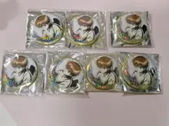 銀魂 水墨缶バッジ 沖田総悟 7個セット