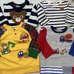 ホットビスケッツ　ミキハウス　トレーナー　ロンt