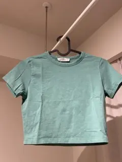 COTTON:ON マイクロクロップTシャツ グリーン Sのサムネイル
