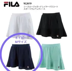 FILA フィラ　スコート　Mサイズ ネイビー　テニスウェア