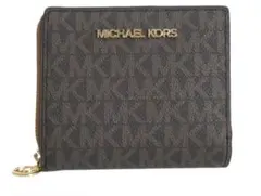 MICHAEL KORS 二つ折り財布 ブラウン