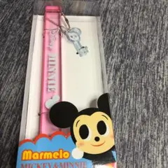 ディズニー キーチェーン  ピンク