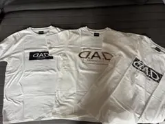 ホワイトTシャツ 3枚セット ロゴプリント