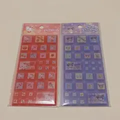 サンリオ　タイルシール　２枚セット