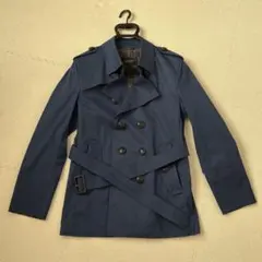 お値下げいたしました！バーバリーブラックレーベル　トレンチコート　ショート