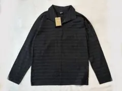 COMME CA ISM 2wayカラー長袖カットソー　ボーダーのサムネイル