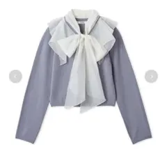 SNIDEL シアーカラーニットカーデプルオーバー