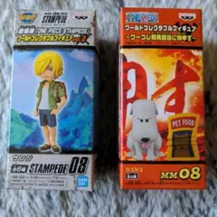 ワンピース ワールドコレクタブルフィギュア　サンジ・シュシュ　計 2体セット