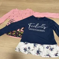 ロンT2枚まとめ売り　120センチ