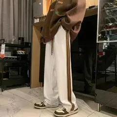 Mサイズ メンズ サイドライン ジャージパンツ WT NE0175 N04