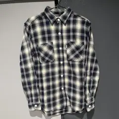 EDWIN チェック 柄 シャツ 古着 シャツ