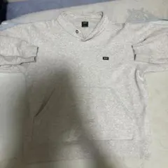 HUF ハーフジップ スウェット グレーのサムネイル