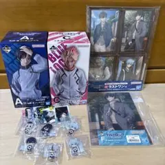 ブルーロック　一番くじ　決戦の覚悟　糸師　士道　フィギュア　ラストワン　アクスタ
