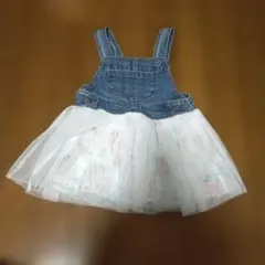 【匿名配送】子ども服・オーバーオール風ジャンパースカート(新品未使用)90㌢