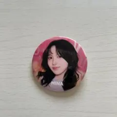TWICE ミナ 缶バッジ this is for - メルカリ