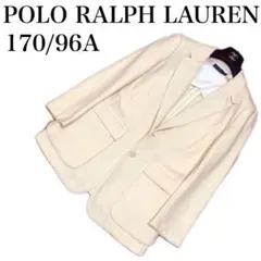 POLO RALPH LAUREN 襟裏羊革　レザー　テーラードジャケット　2Bのサムネイル