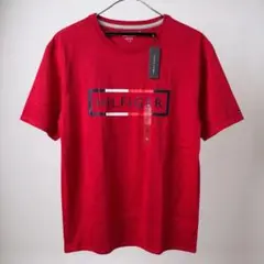 ⭐︎SALE⭐︎新品 TOMMY HILFIGER レッド Tシャツ L/G 赤