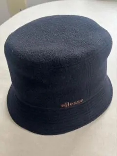 ellesseバケットハット ブラック