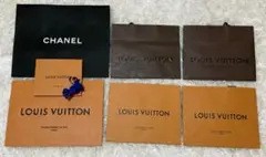 【組合售】香奈兒、路易威登 店鋪袋7件組